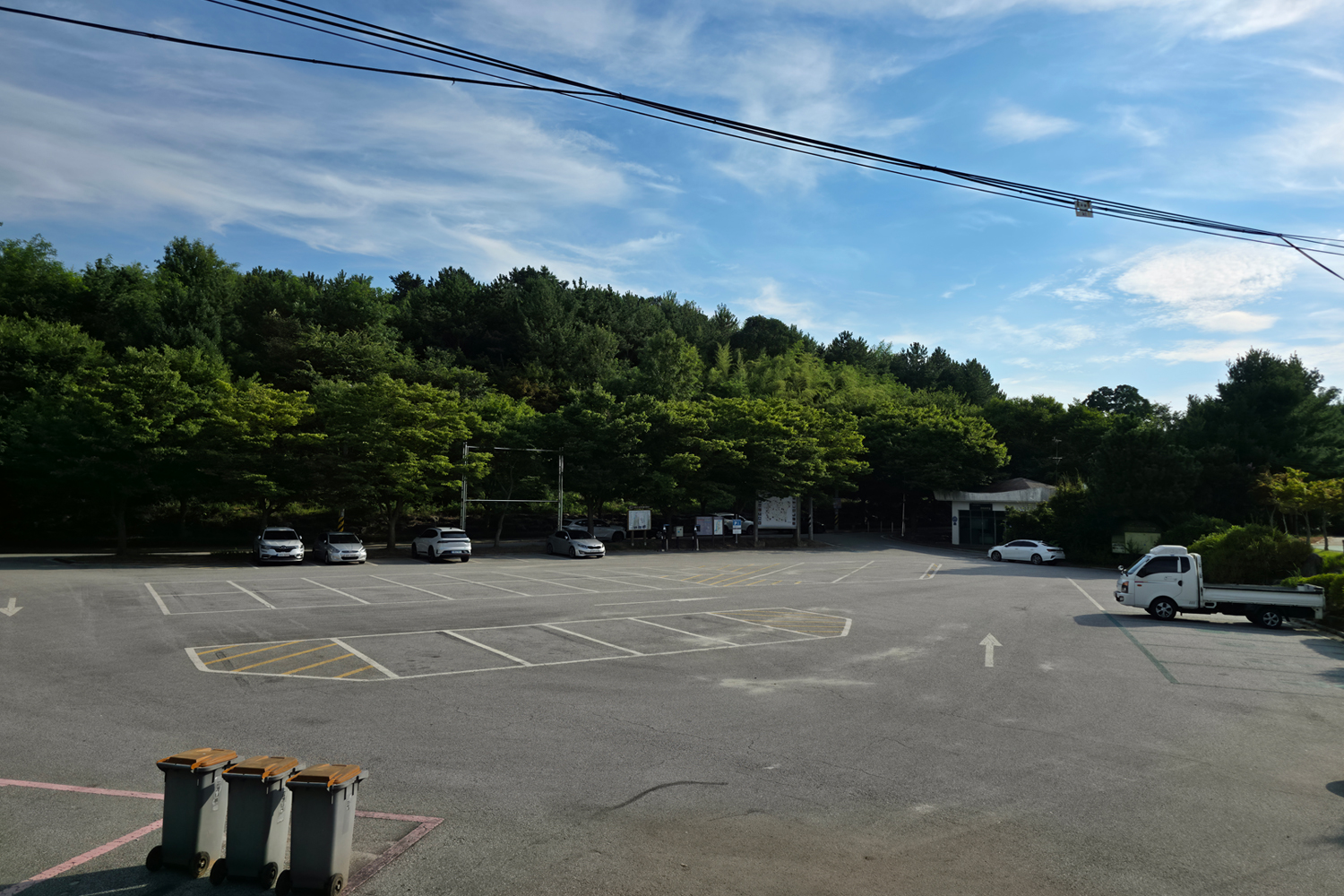 일반캠핑장-주차장 사진