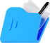 파일+펜 아이콘