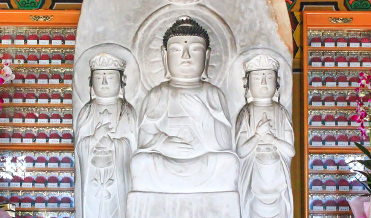 태봉사 삼존석불