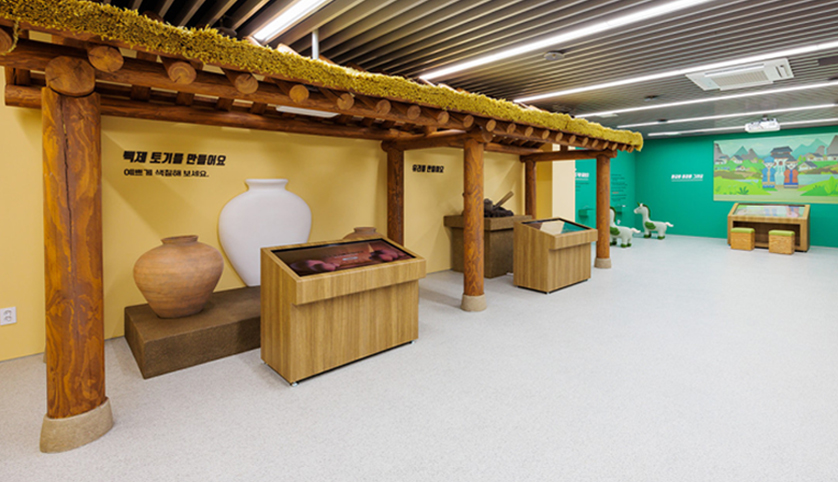 어린이 디지털 체험실 내부