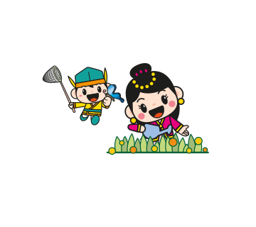 자연 사랑 익산시 캐릭터 이미지